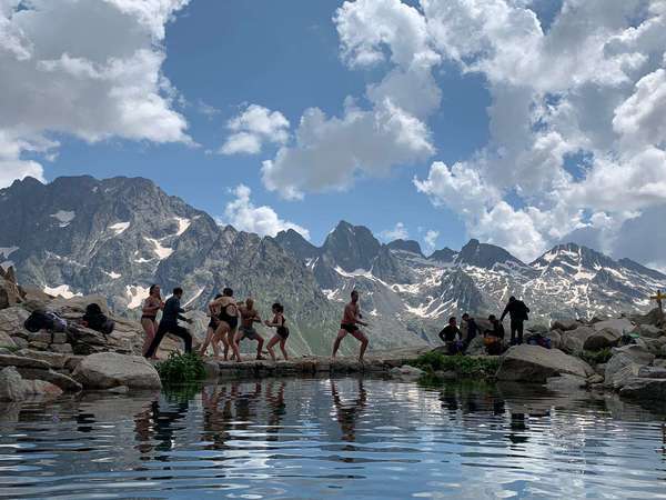 Stage Wim Hof en pleine nature