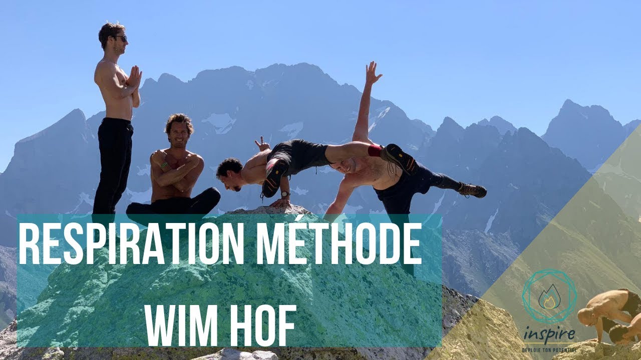 Vidéo avec des exercices de base de la méthode Wim Hof